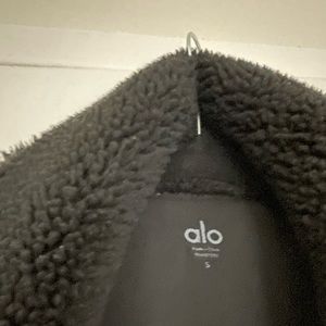 Alo yoga sherpa oversized teddy coat
